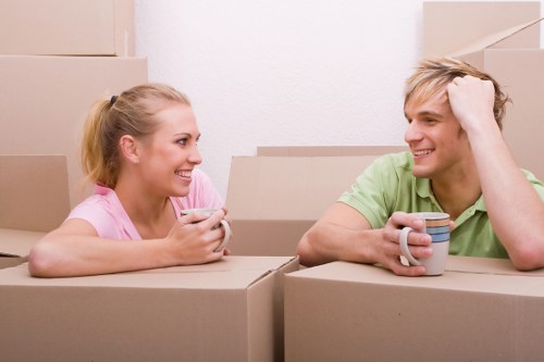 Careful packing and loading for a flat move in Shoreditch