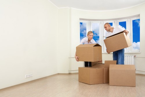 Local team collecting bulky furniture from a Shoreditch property