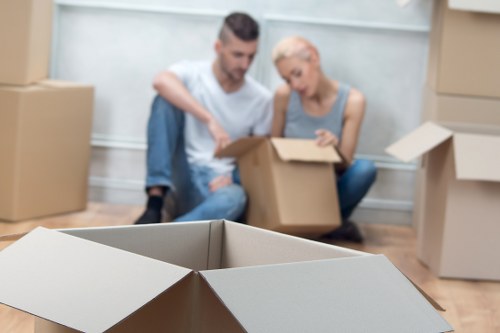 Office relocation planning in Shoreditch with local business moving preparations