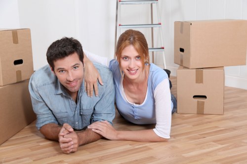 Professional packing service for a Shoreditch home move