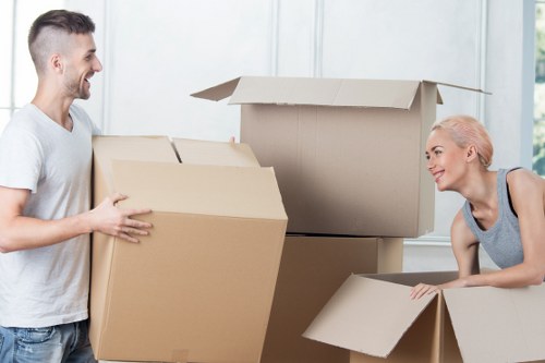 Residential flat move support in Shoreditch with stairs and access challenges