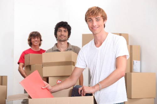 Packing and loading service for a Shoreditch property with stairs and access challenges