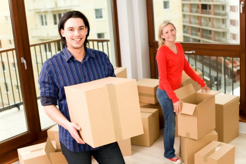 Professional packing and furniture handling for a Shoreditch office move
